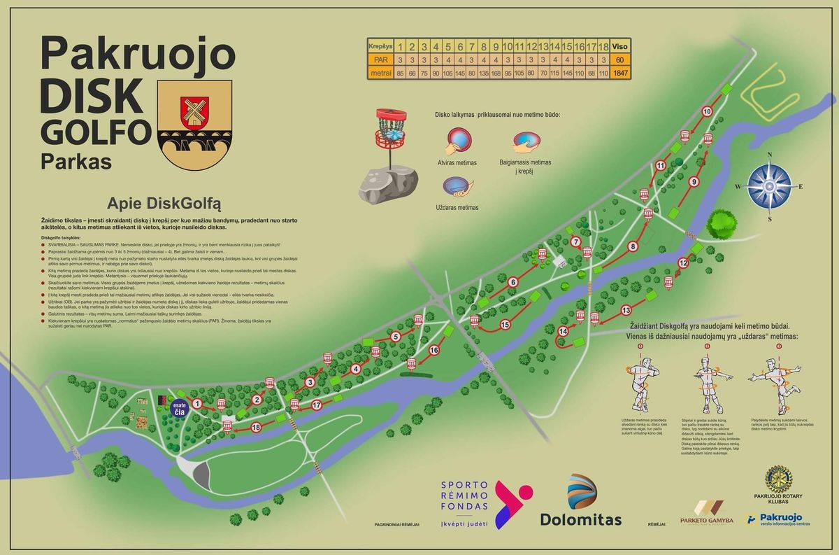 Course map