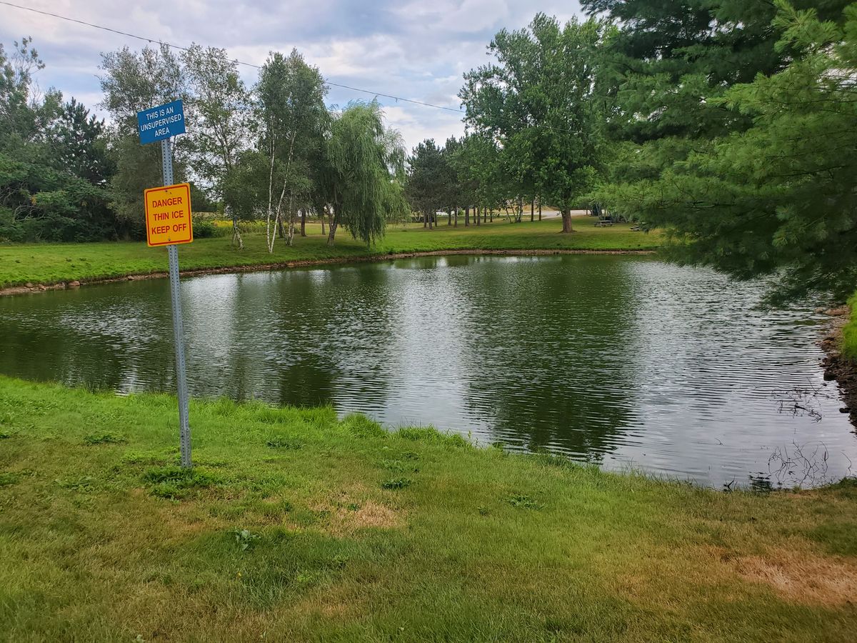 Tee box look from 18