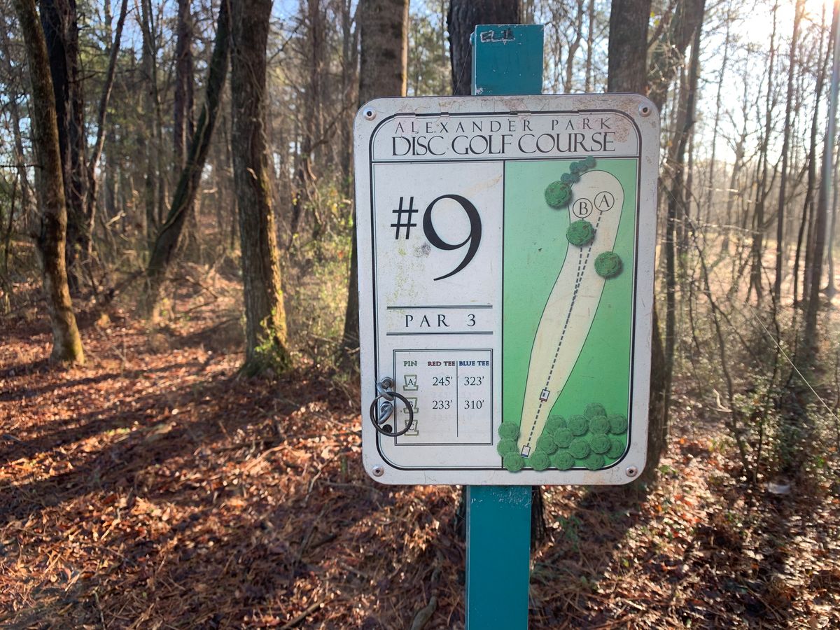 Map for hole 9