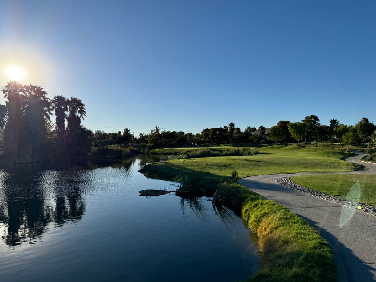 Hole 18 fairway