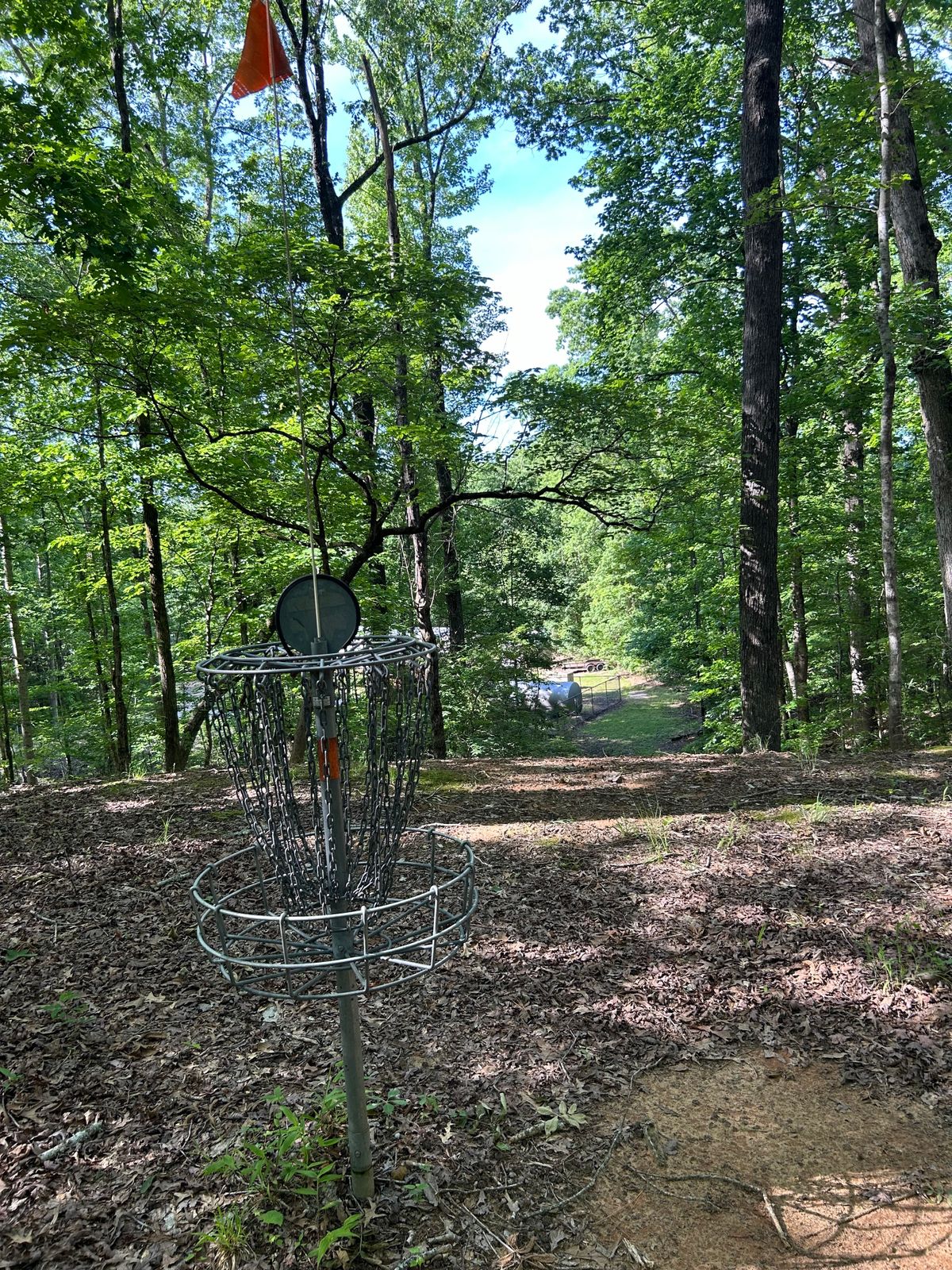 View from the green on #1