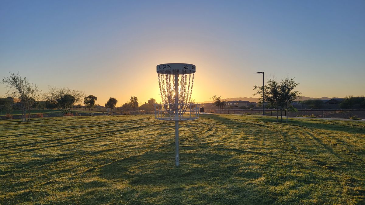 Early morning round at a new course!