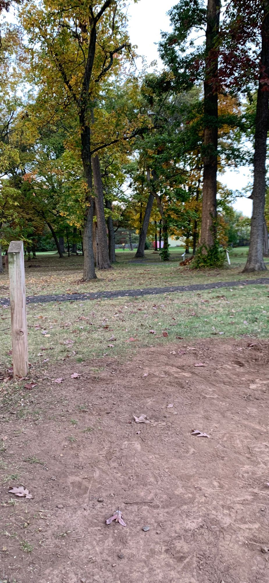 Hole 1 - Off the dirt tee box