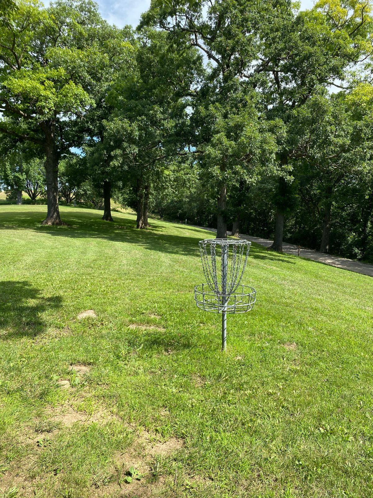Hole 7 Basket to Tee