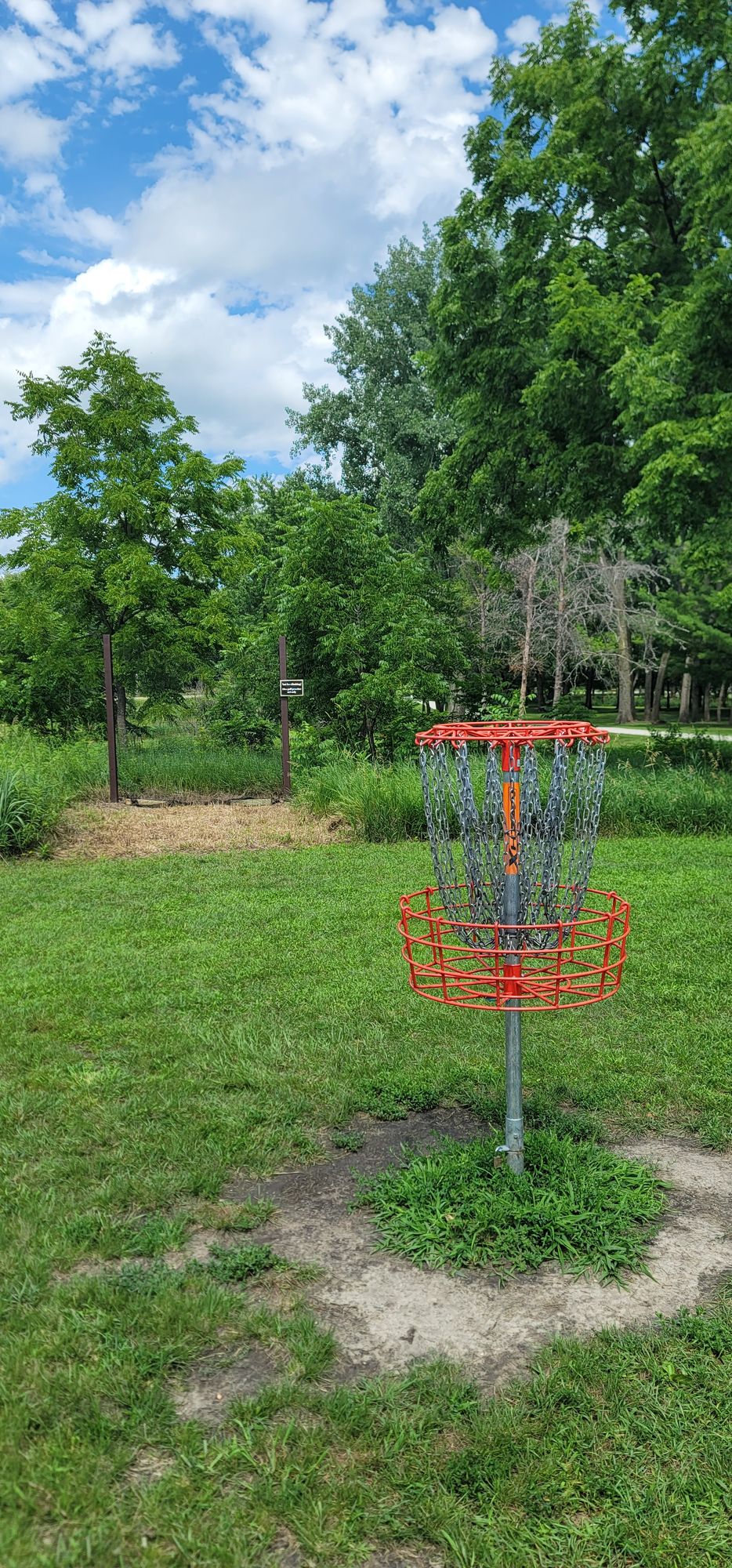 Practice Basket and Driving Net