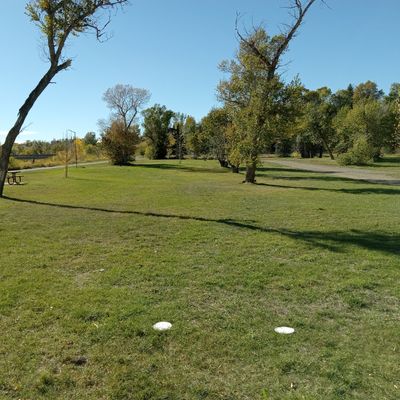 White tees for hole 1.