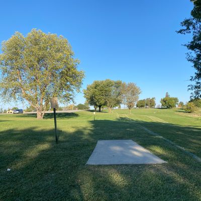 Hole 1 tee box