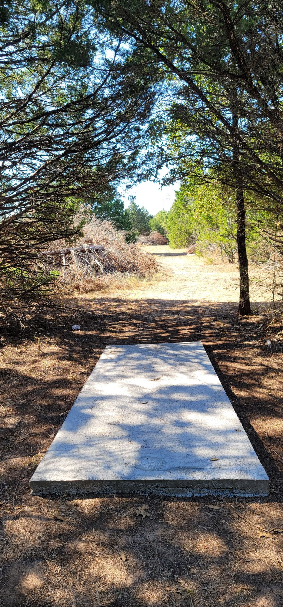 Hole 18 long tee