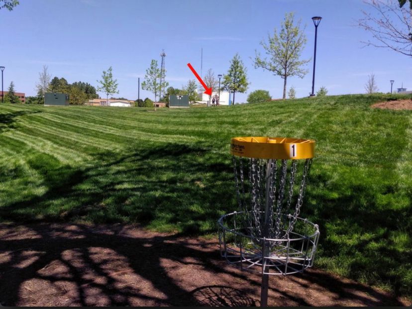 #1 basket to tee