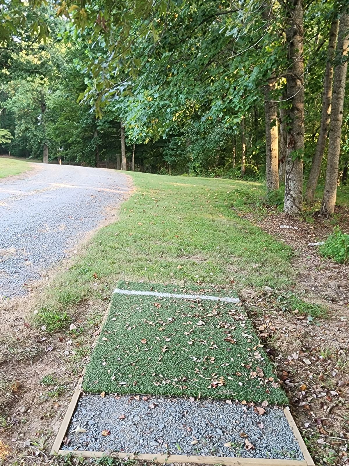 Hole 18
Throw toward basket for hole 9