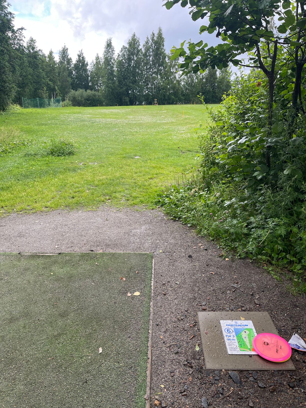 New hole 6
