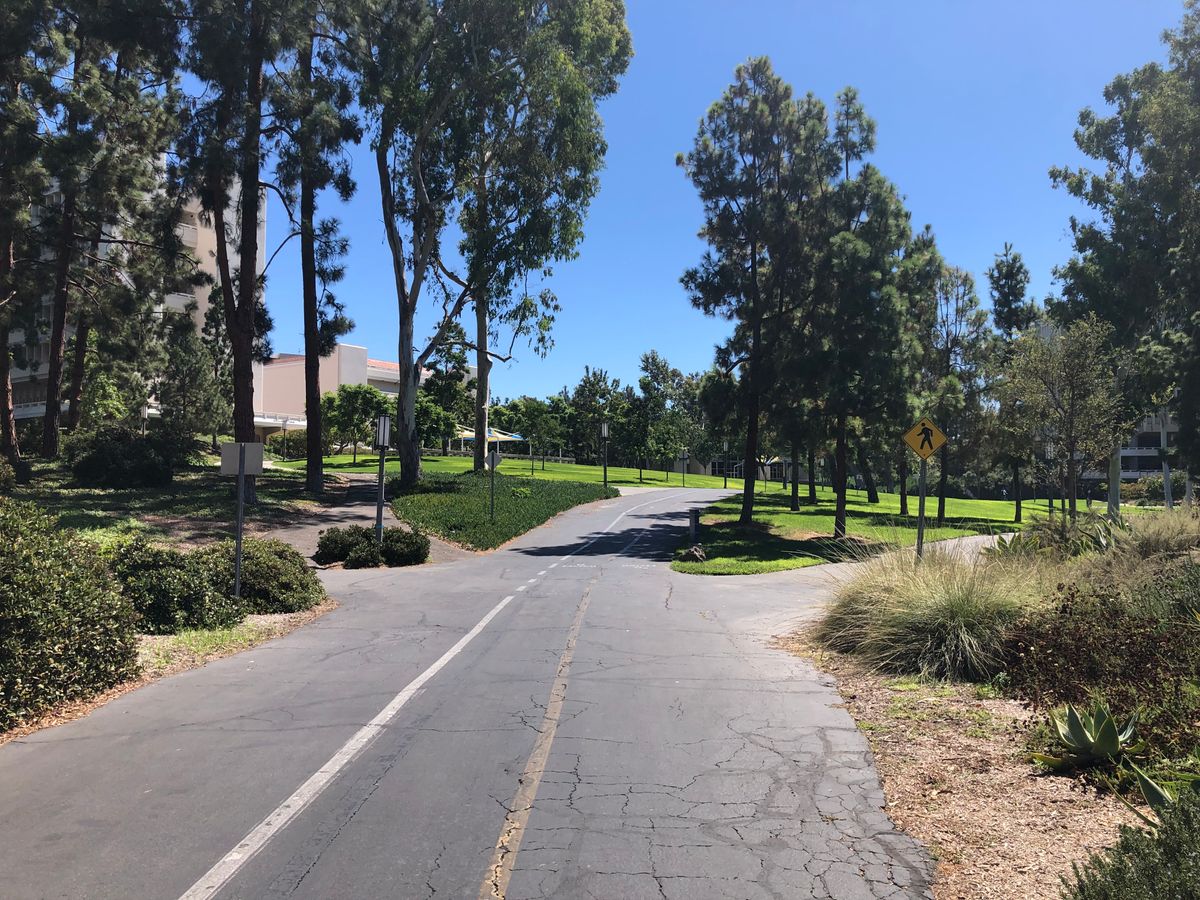 Hole 10 is to the far right. Hole 72 is to the left out of the frame. OB is on the right and left.