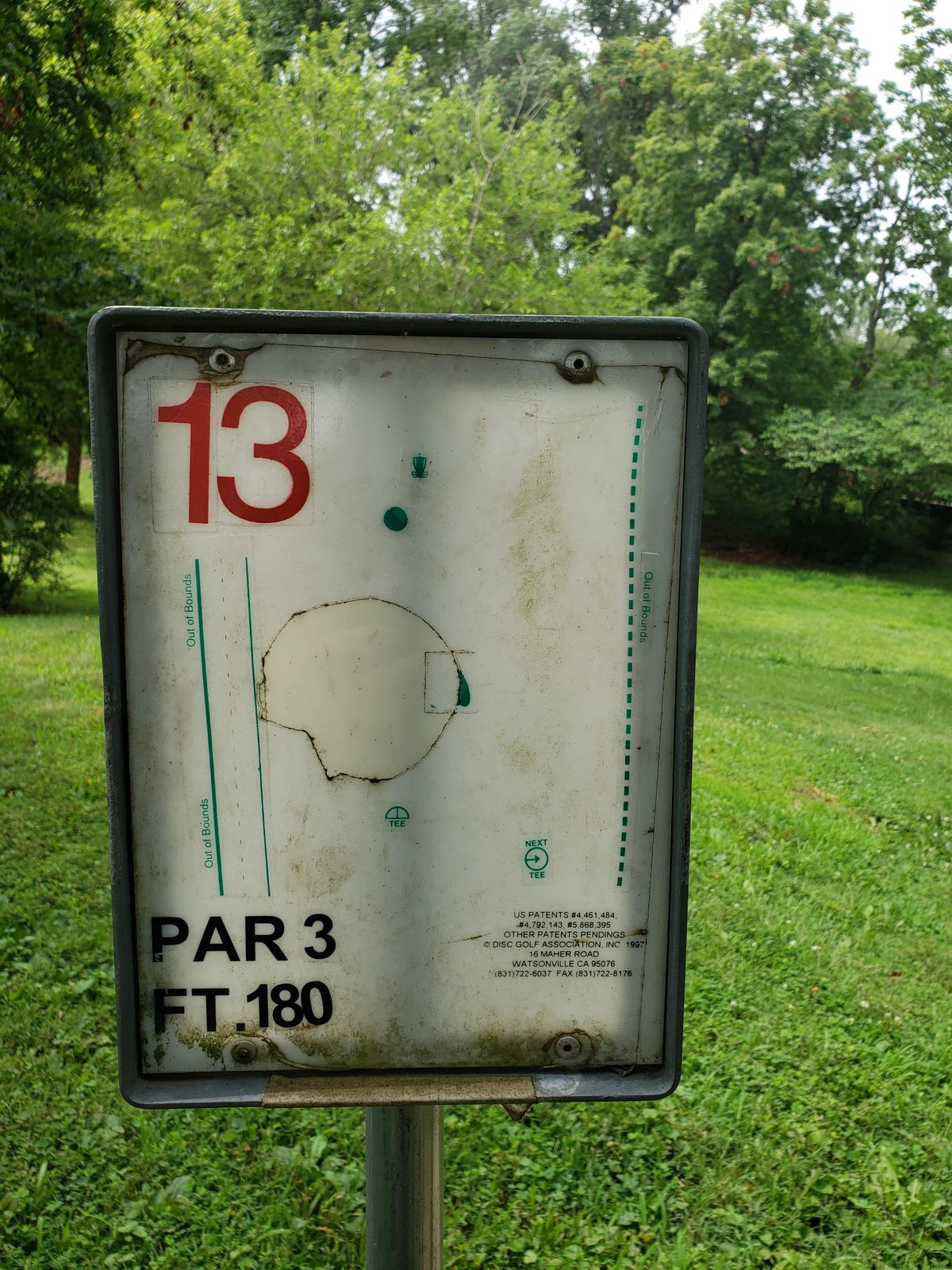 #13 Tee Sign