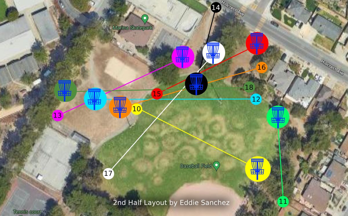 2nd half of 18 hole Layout 2.0