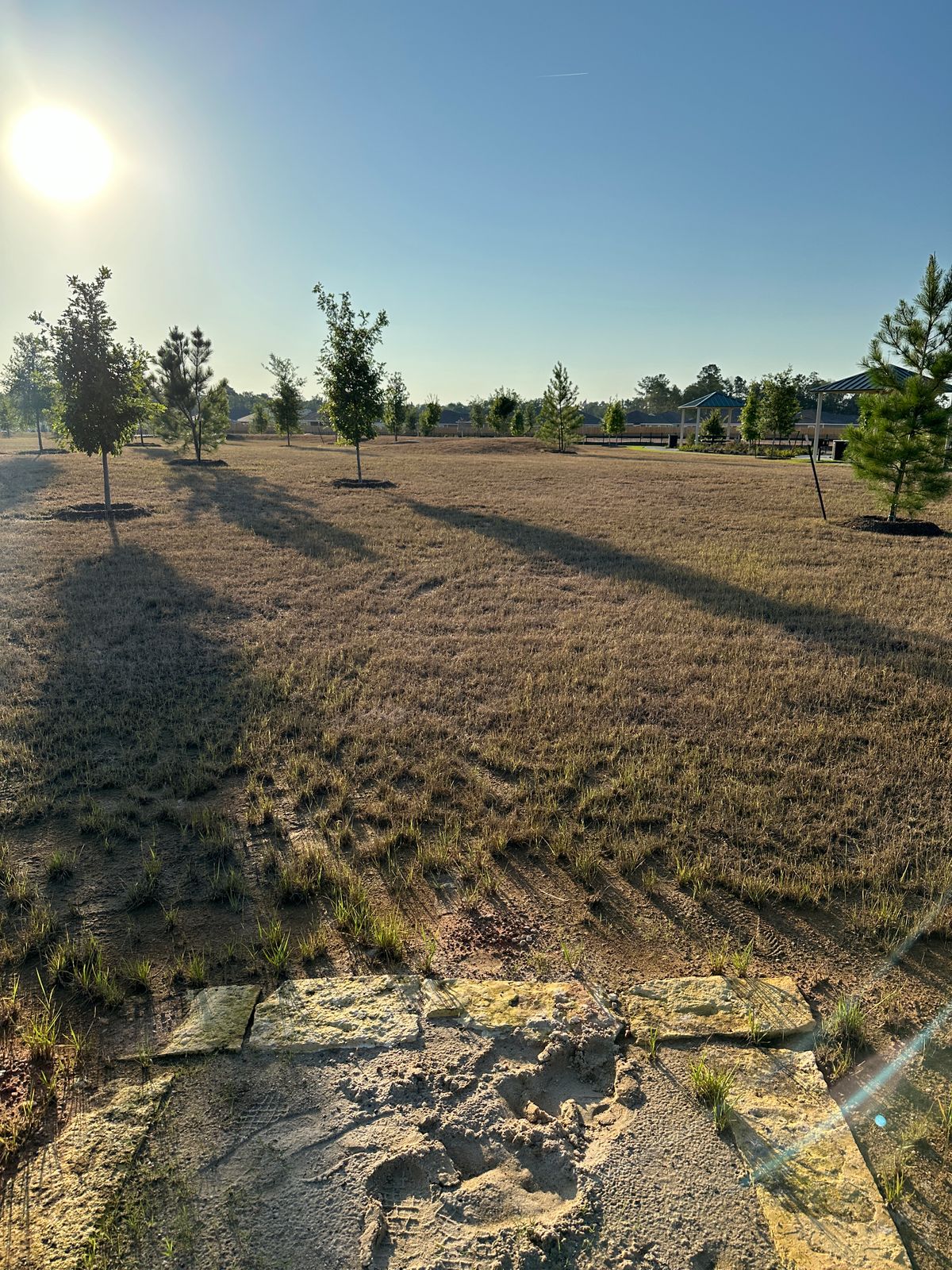 Hole 4  tee pad view