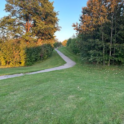 Hole 7- sidewalk