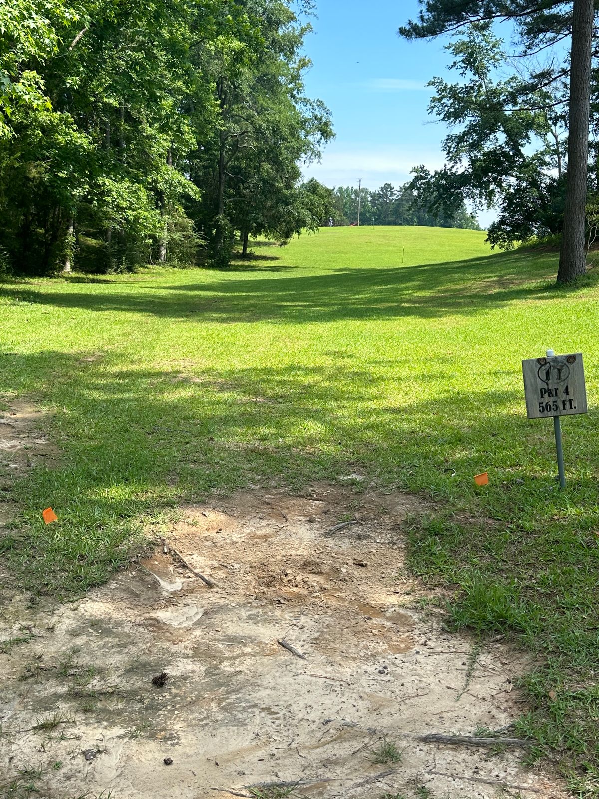 Hole 17 long tee