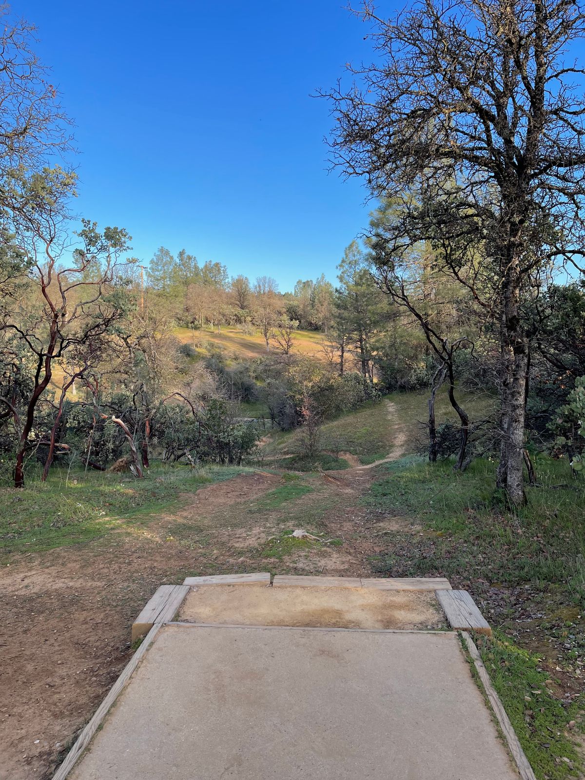 Hole 10 over the creek