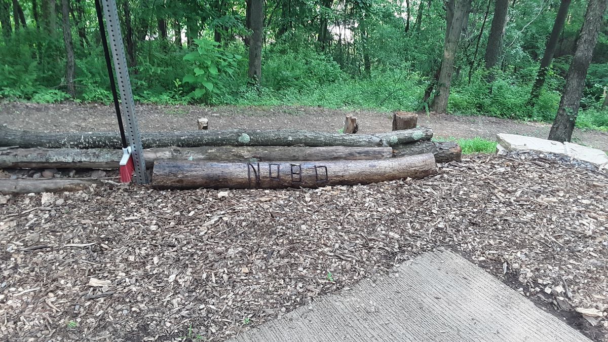 NOBO log. Hole 6 blue tee