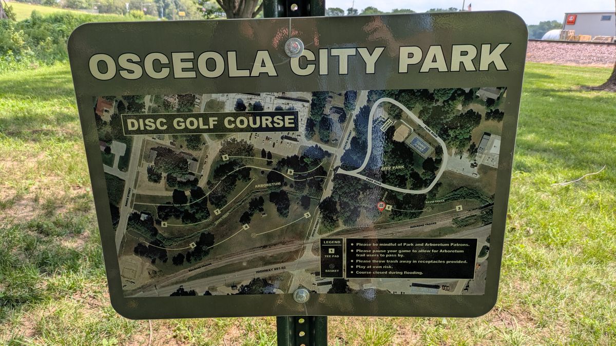Osceola City Park Disc Golf Course