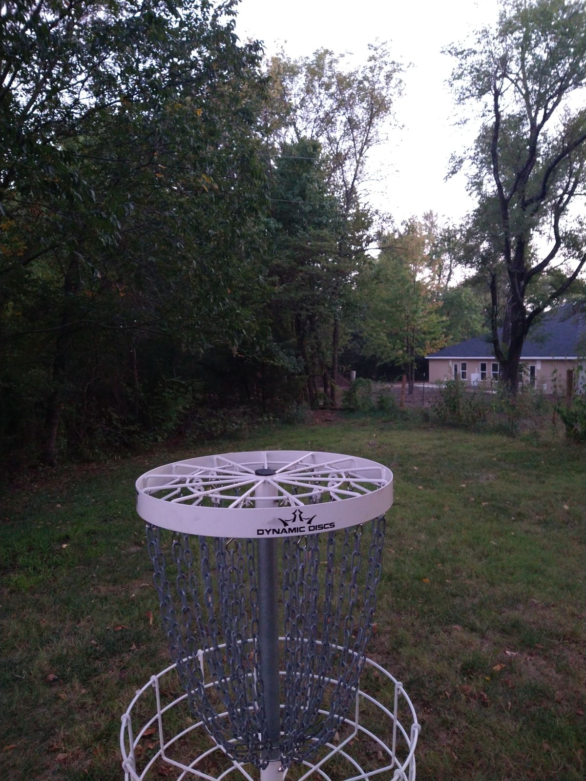 11th basket looking towards the 12th Tee.