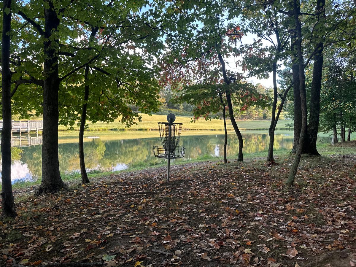 Hole 18 in the fall.