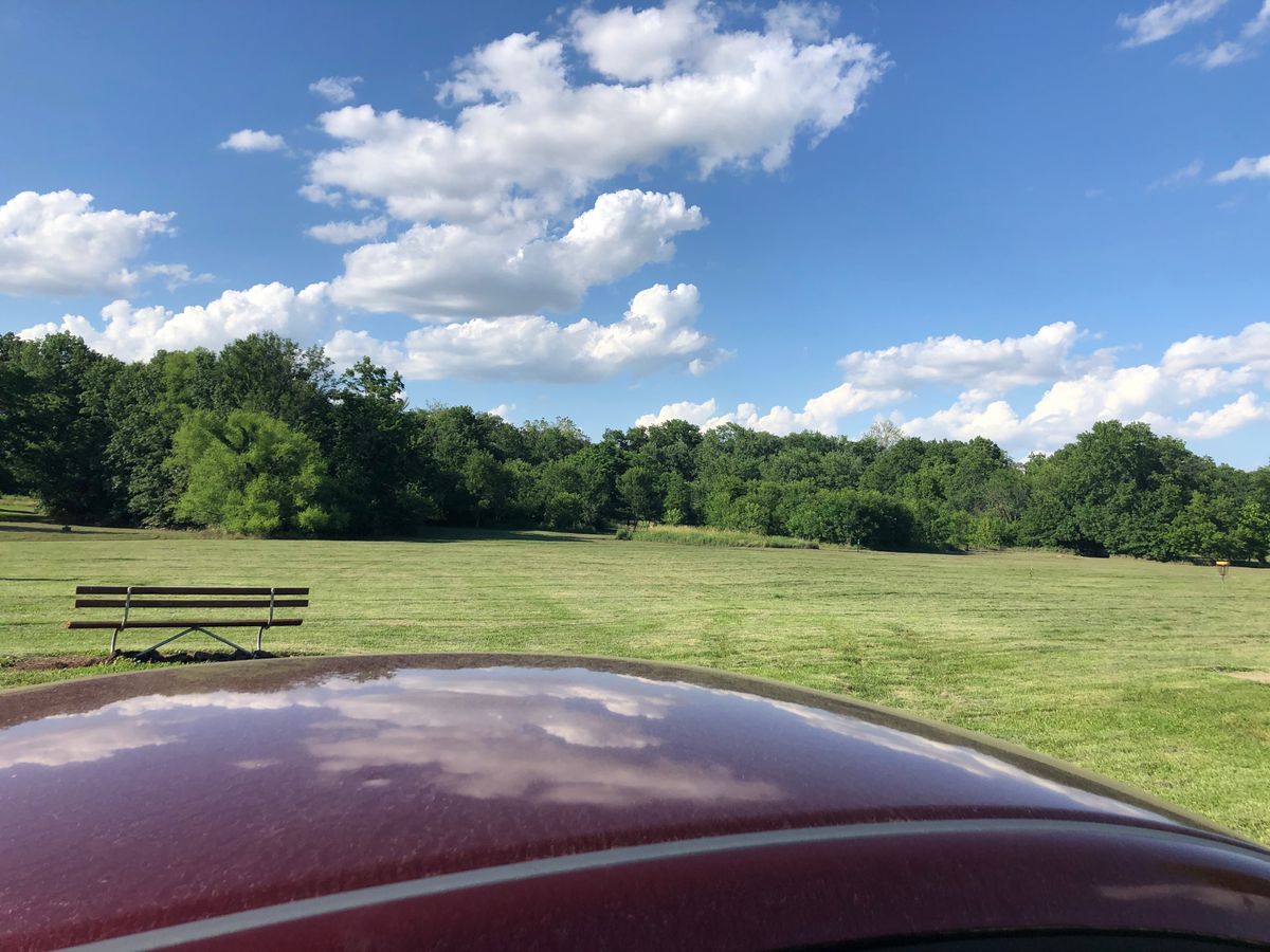 View from parking lot