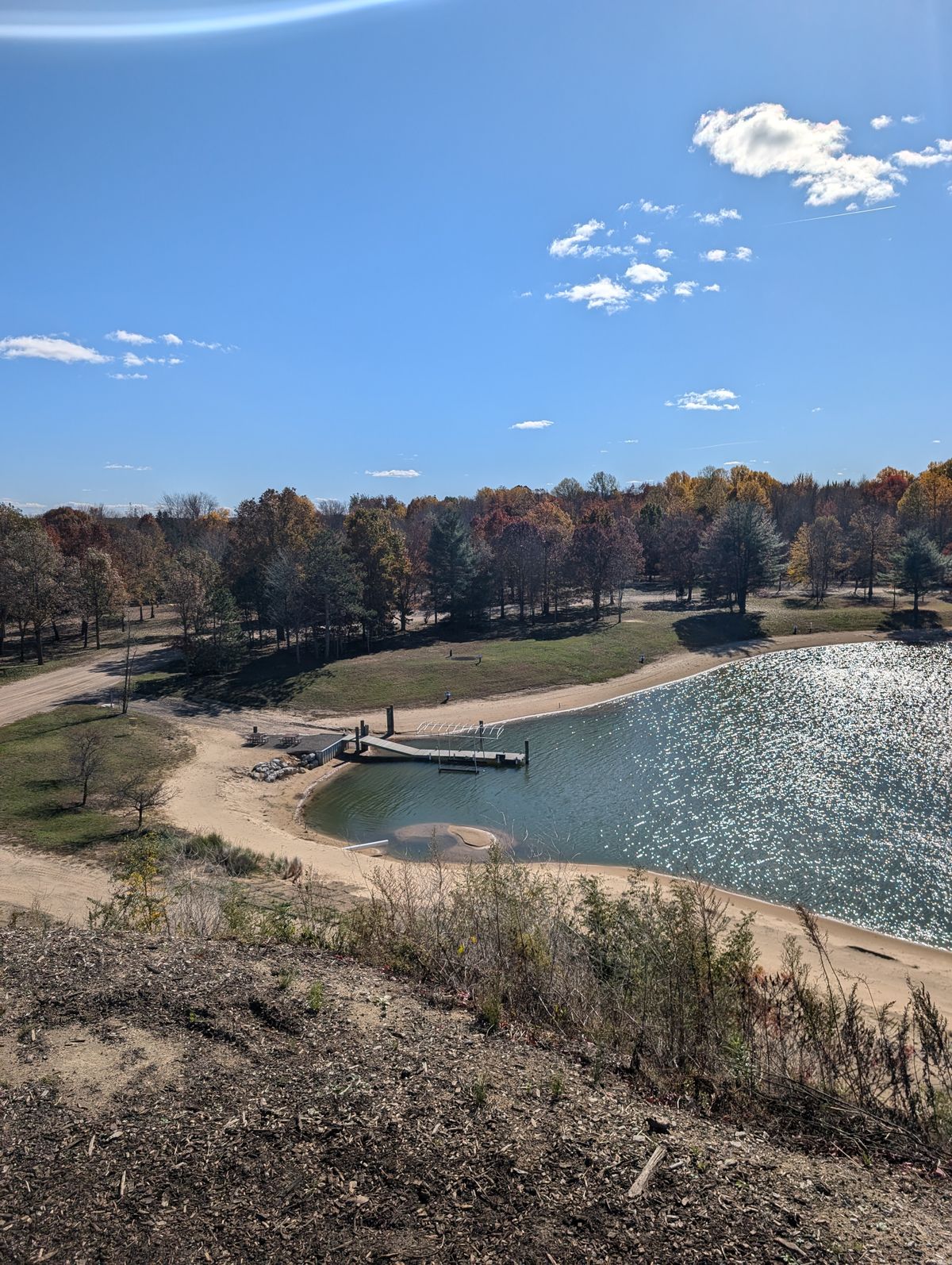 View from elevated hole one