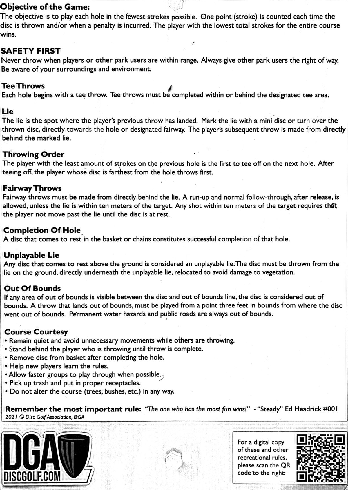 Rules
