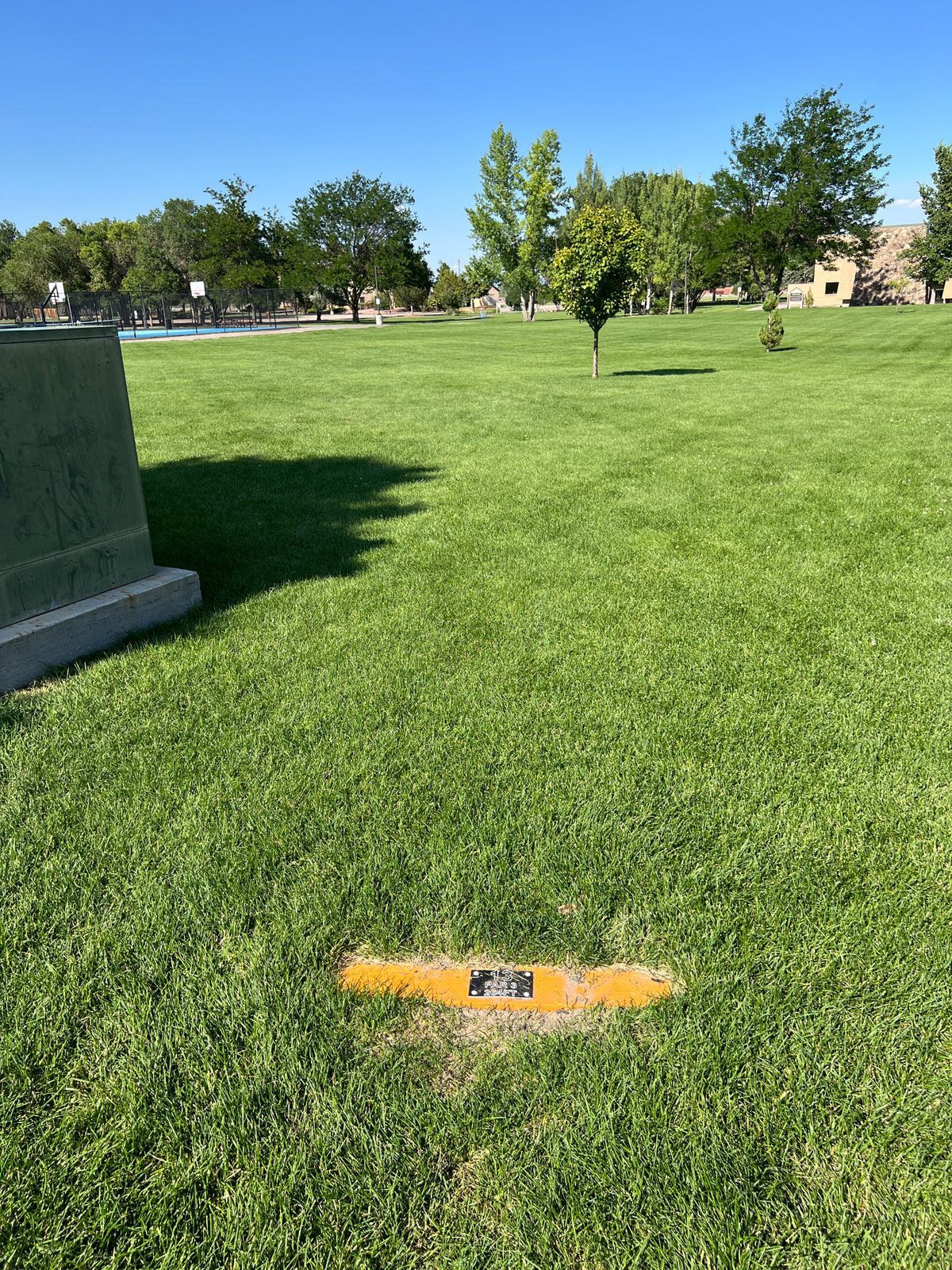 Hole 13 tee