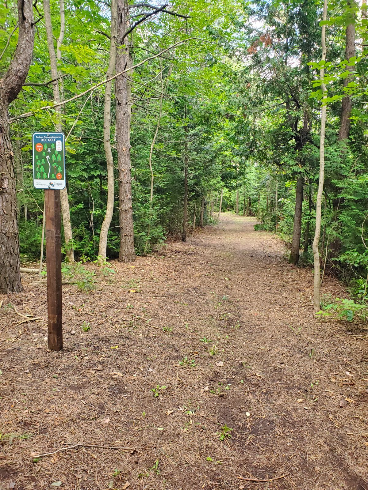 Hole 9 start