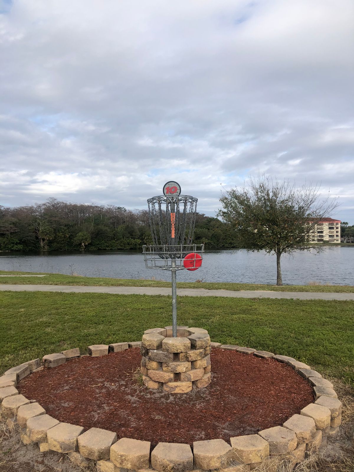 Hole 11 basket