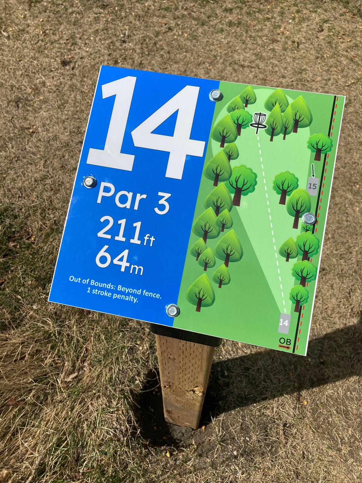 All new signage at Park 96