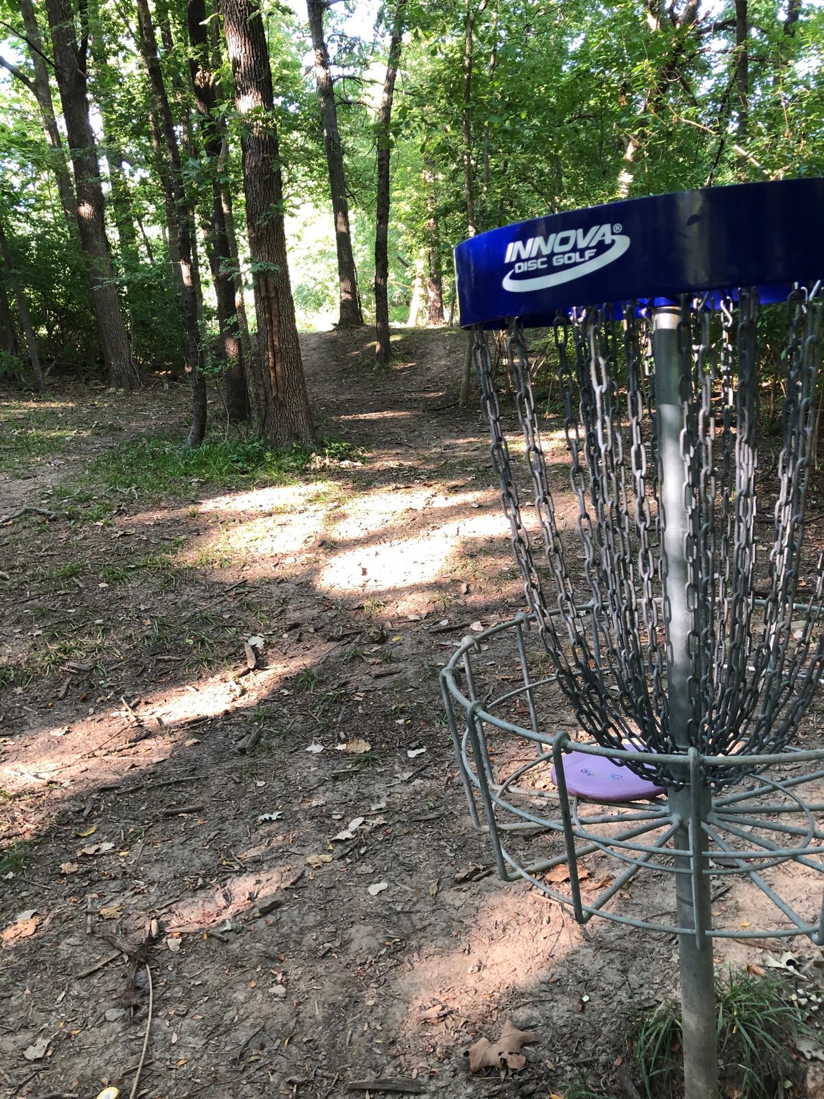 Recently mowed. Changed up a couple holes. I got on ace on hole  12 today.