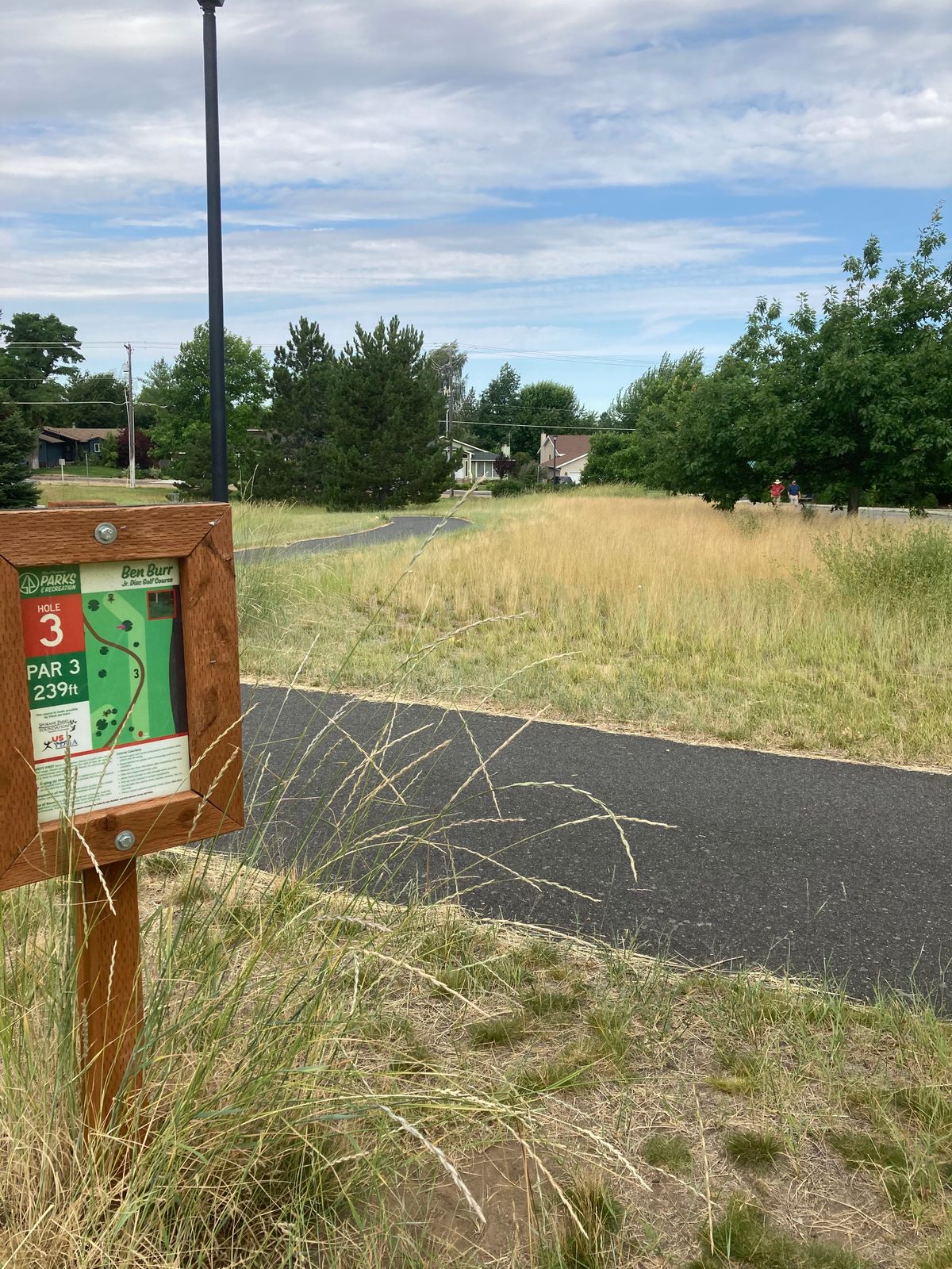 Hole three's fairway