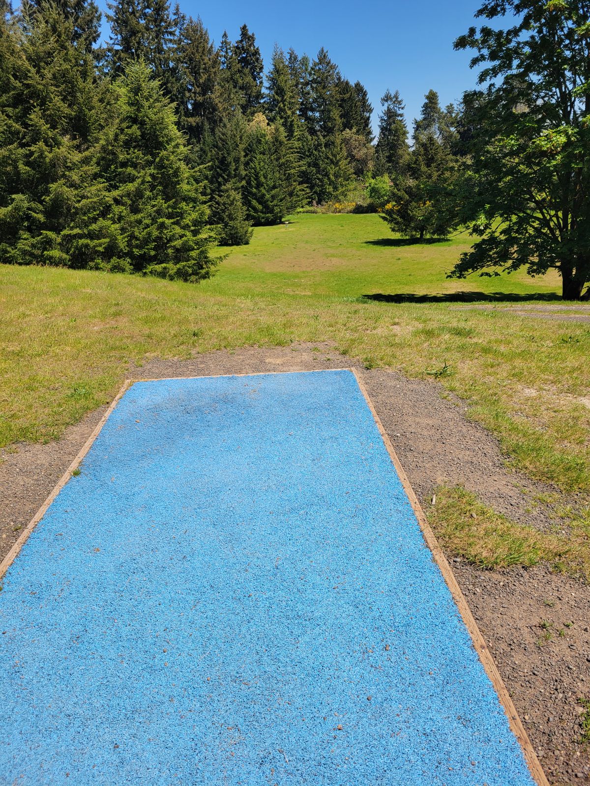 Hole 10 tee pad