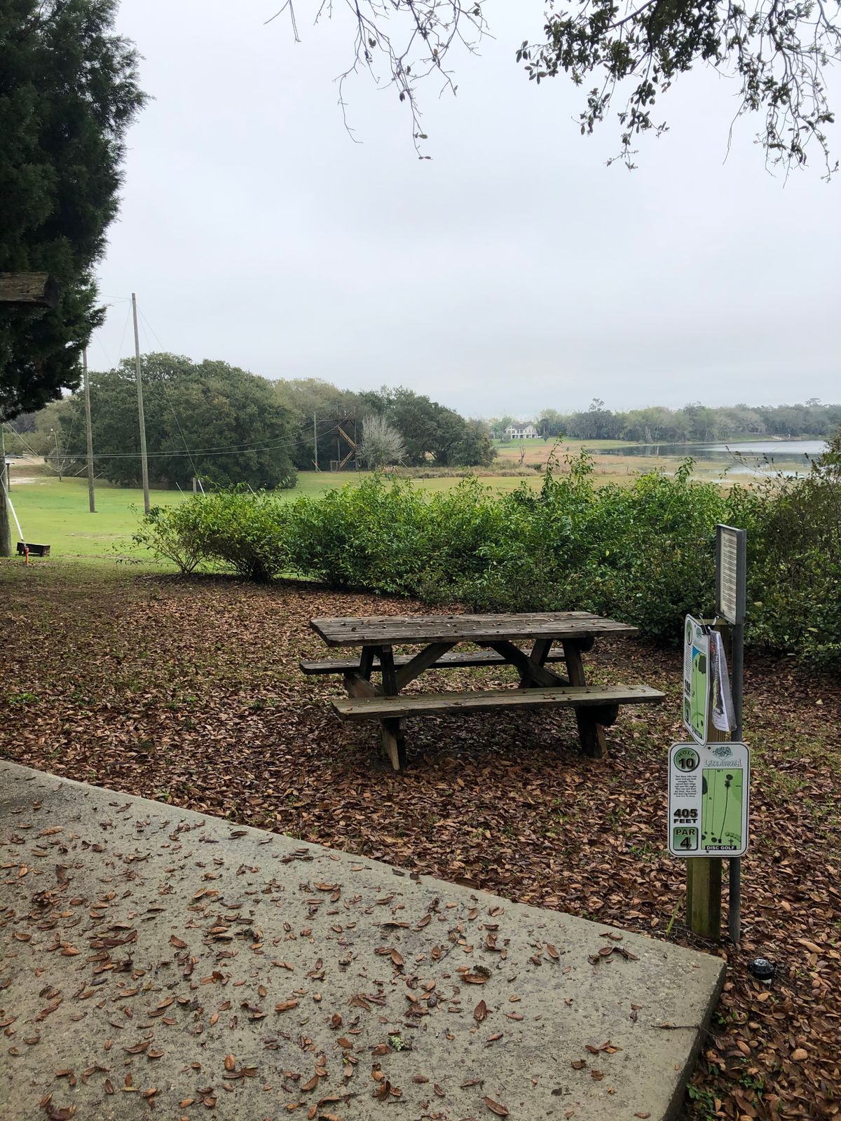 Hole 10 Tee Pad