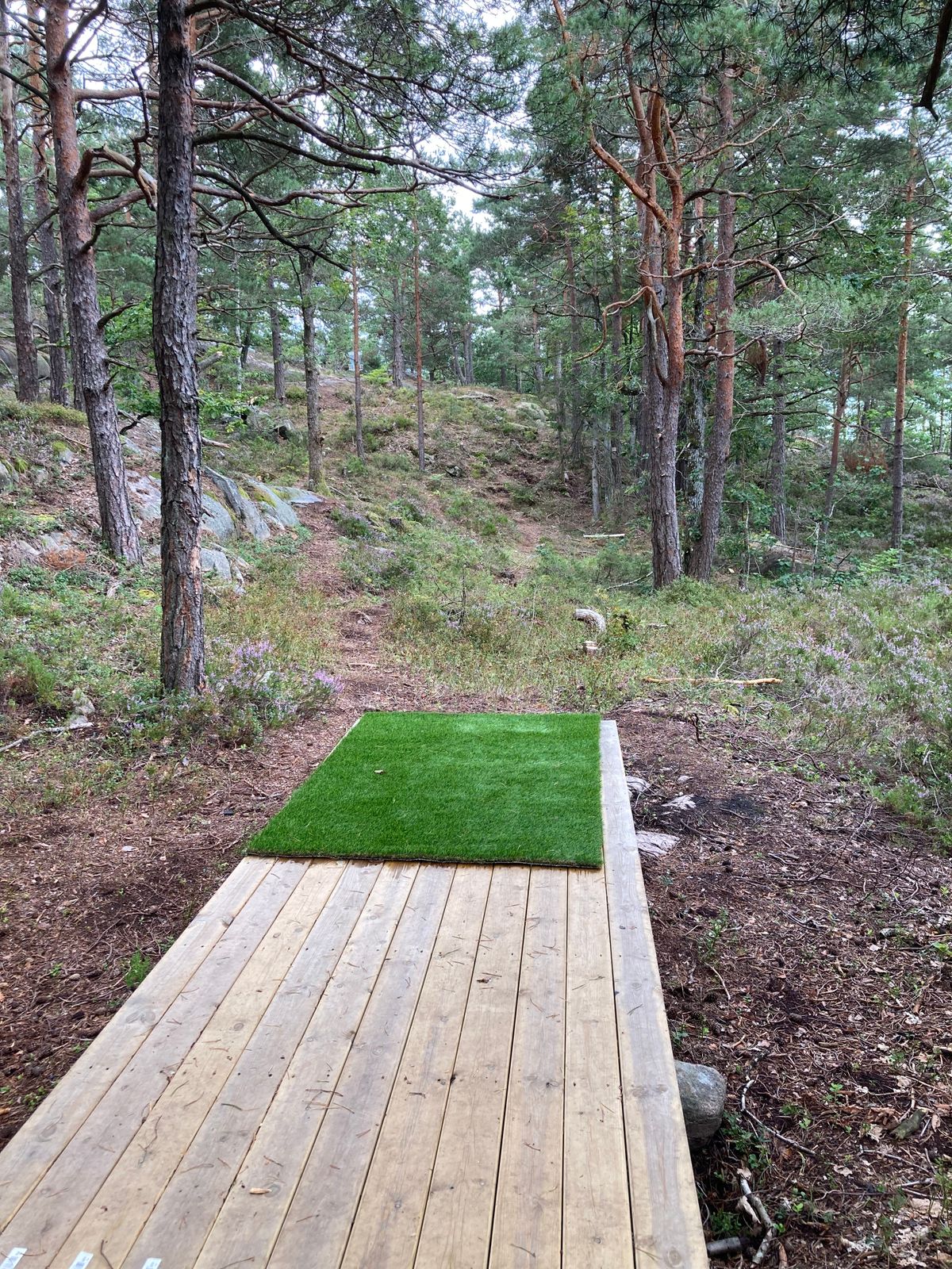 Tee pad hull 8