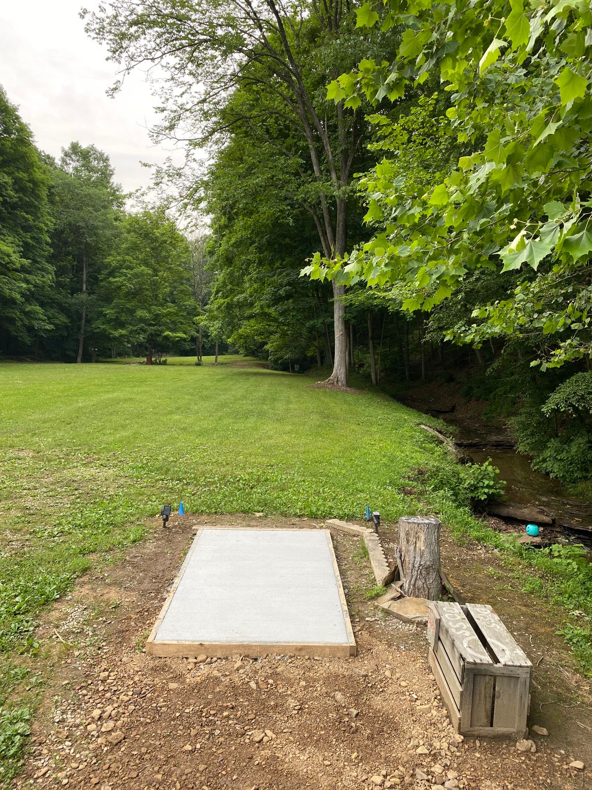 Hole 1 (Concrete tee)