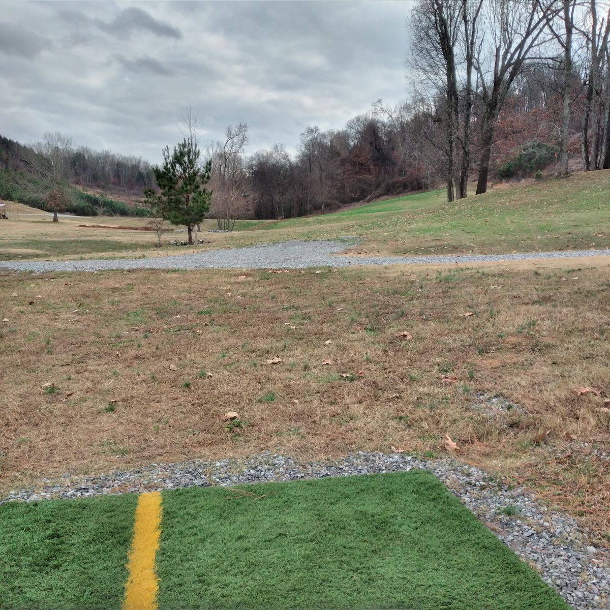 Hole 10 from tee box