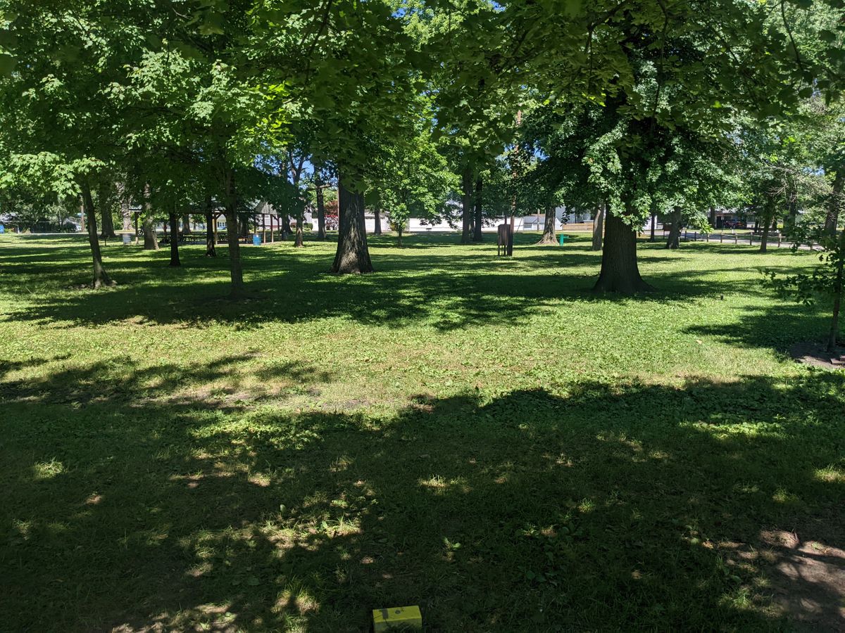 Hole 1 tee