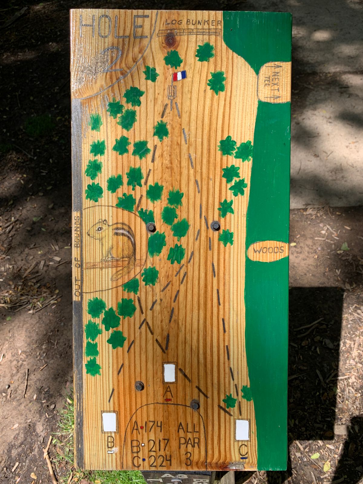 Hole 2 Map