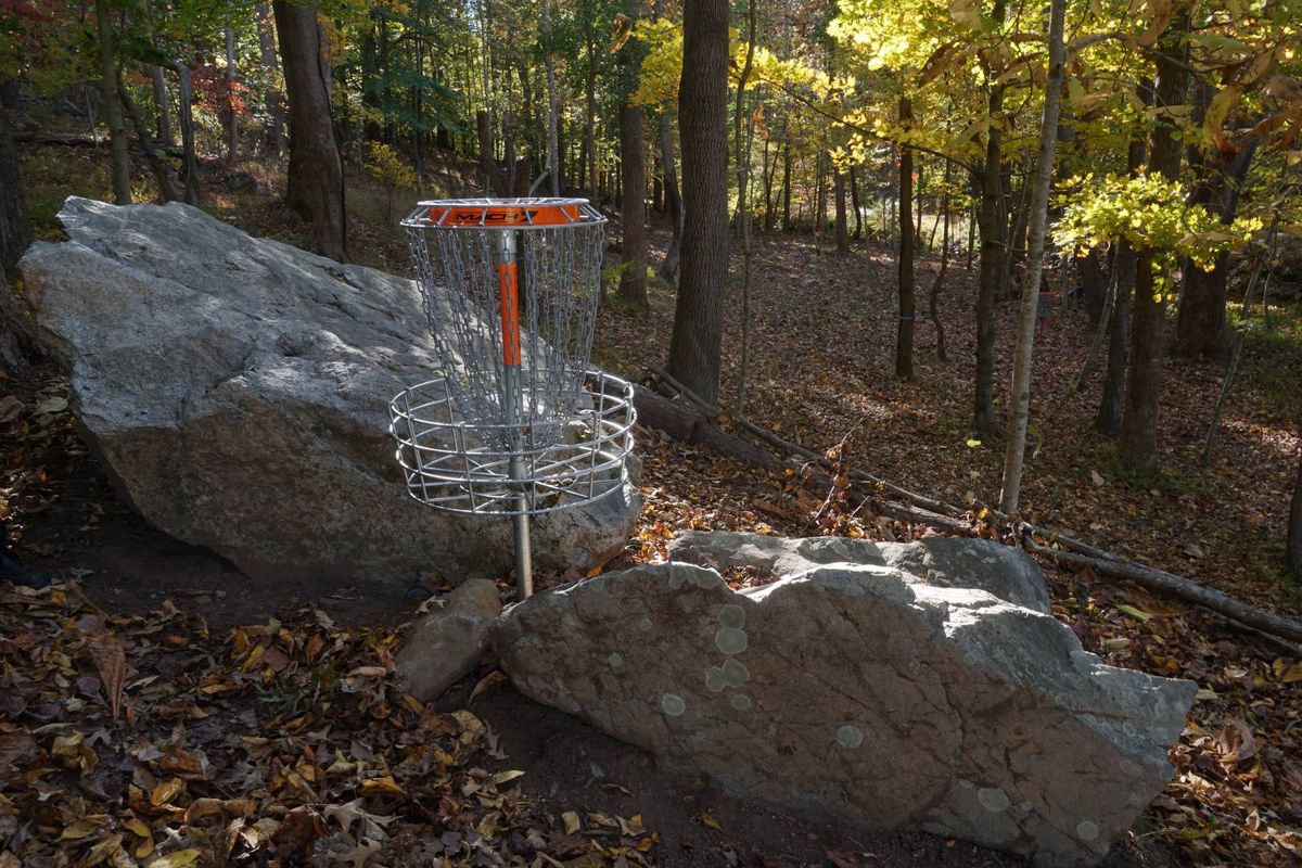 Hole 8 green