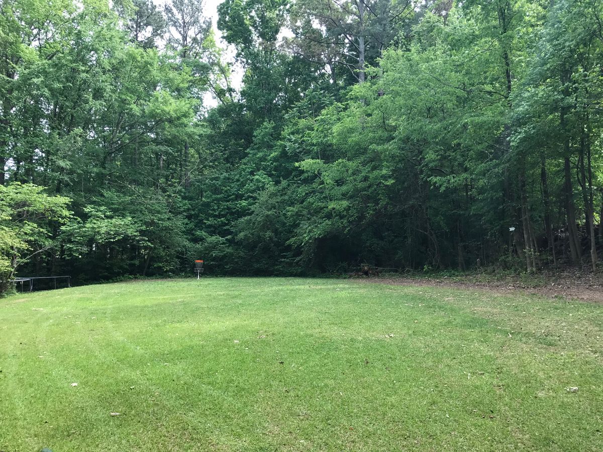 Hole 1 orange green