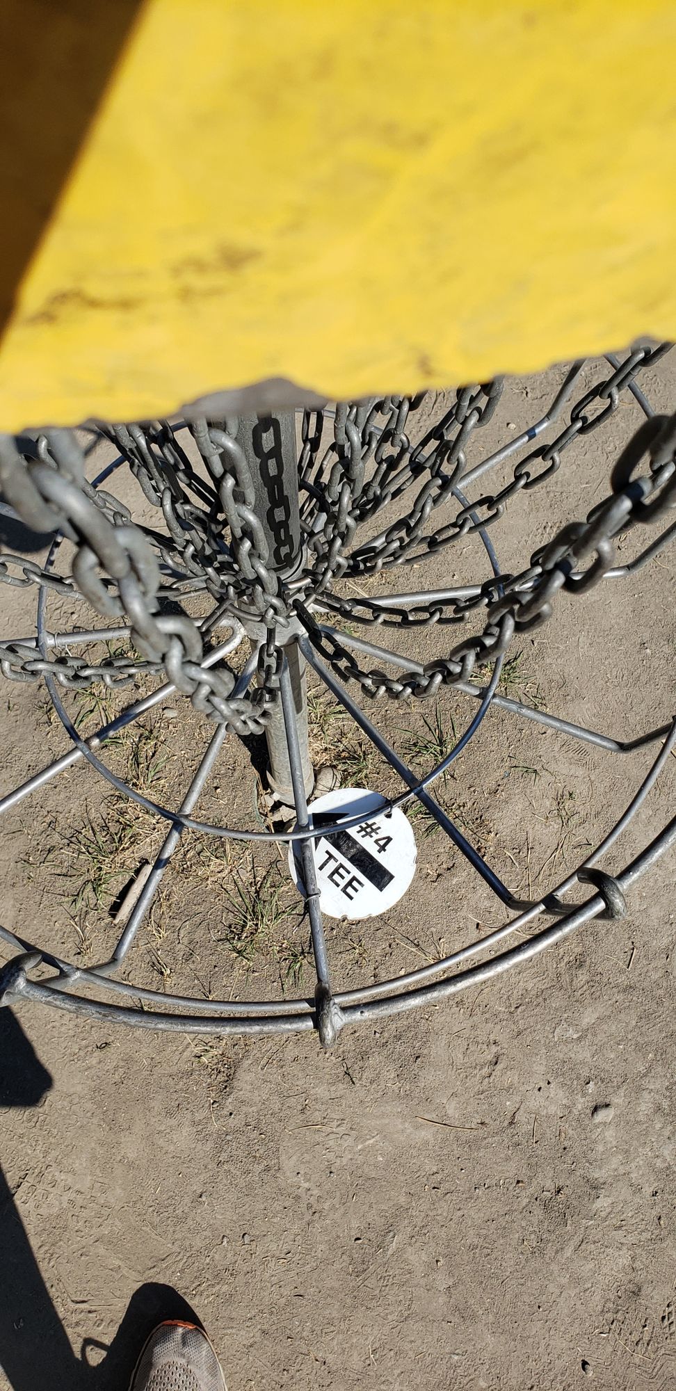 Really enjoyed the next hole markers