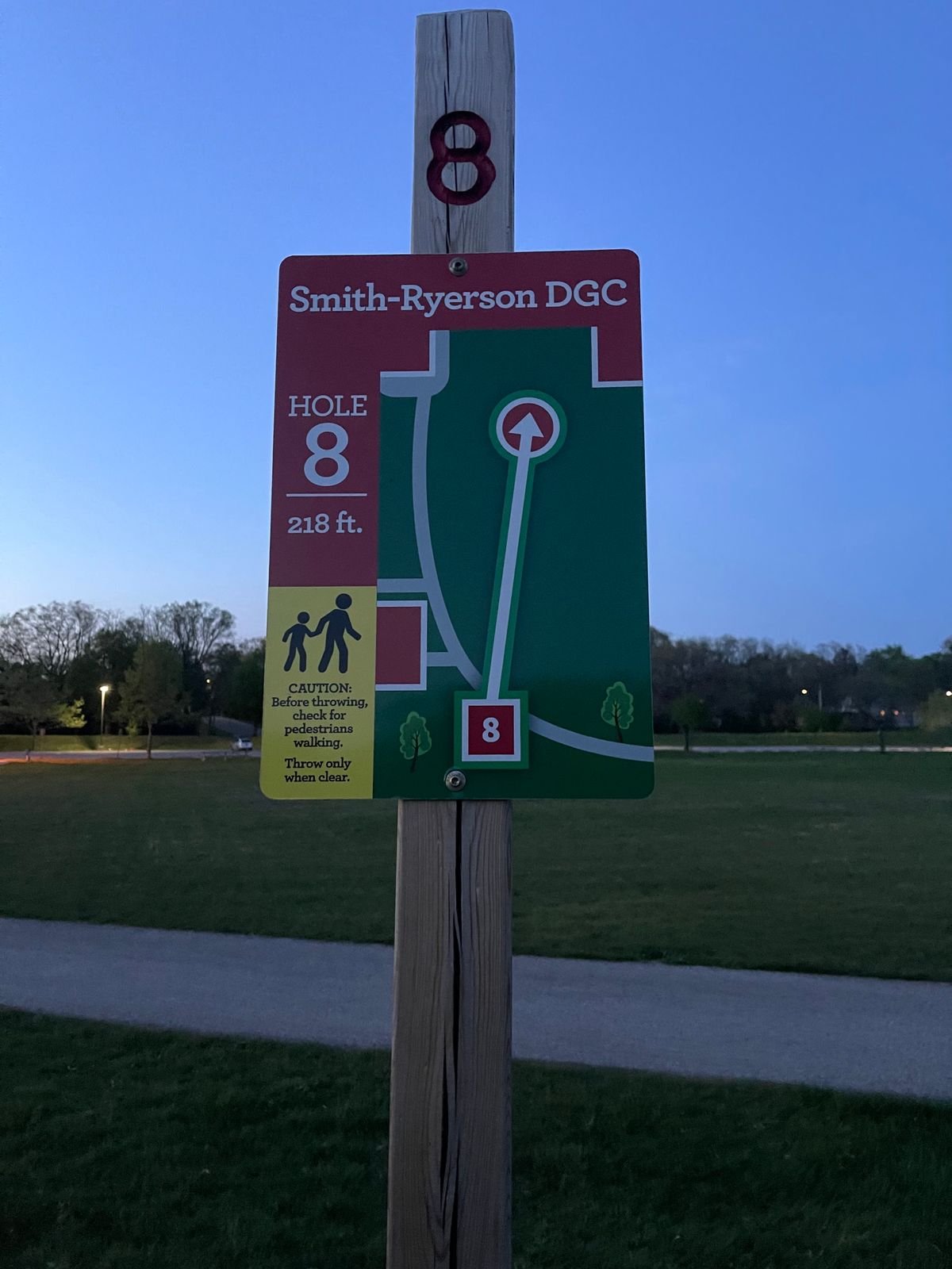 Signage for 8
