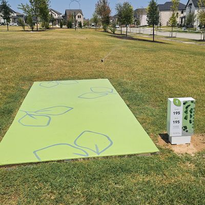 Hole 2 teepad