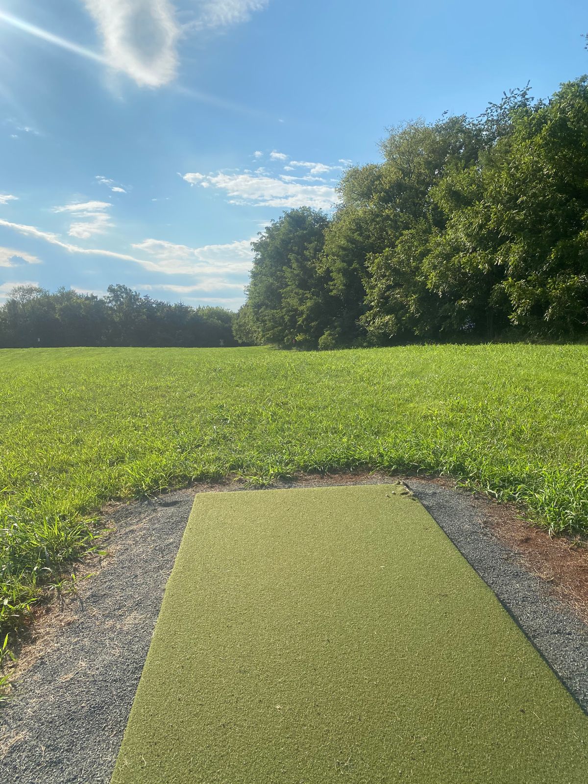 Hole 12 tee pad