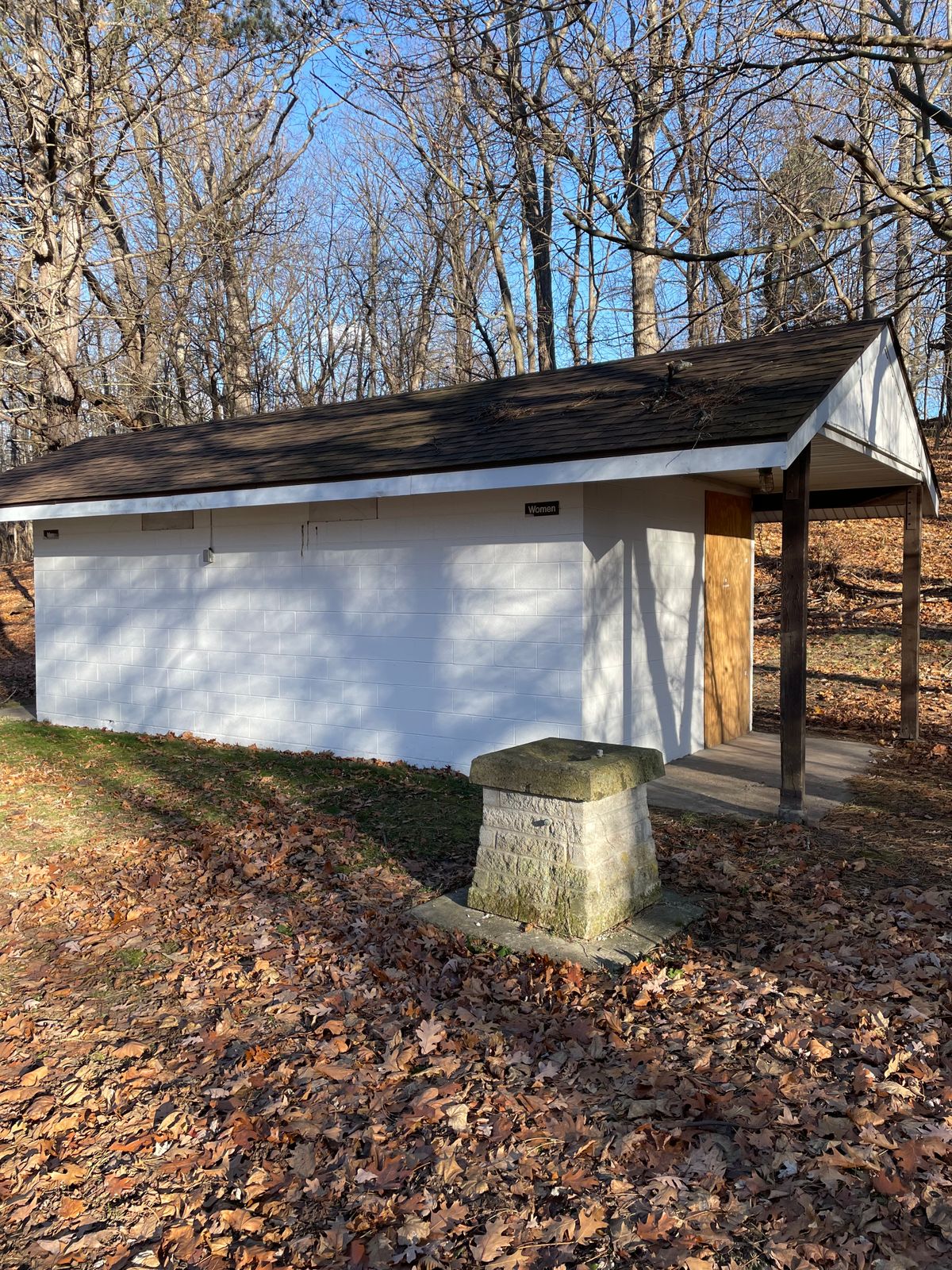 Restroom open April-December