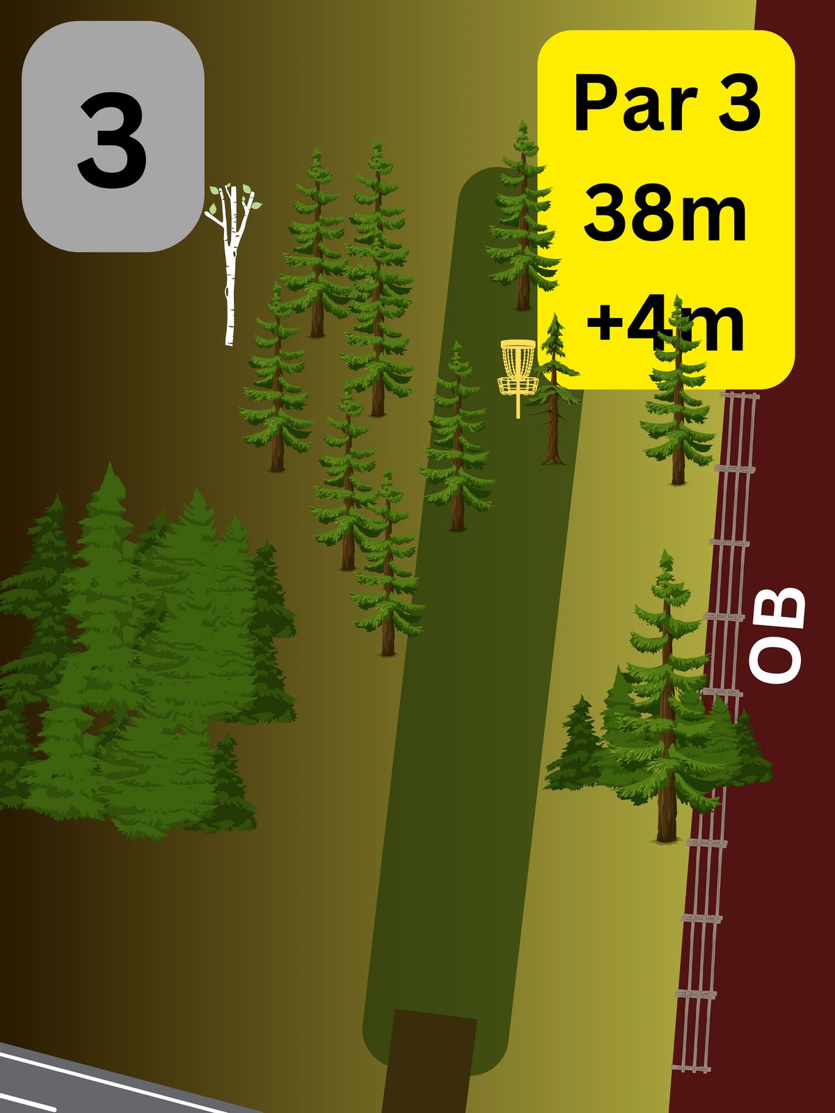 Teesign for hole 3